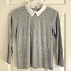Lift Grey Collared J.Crew Jersey